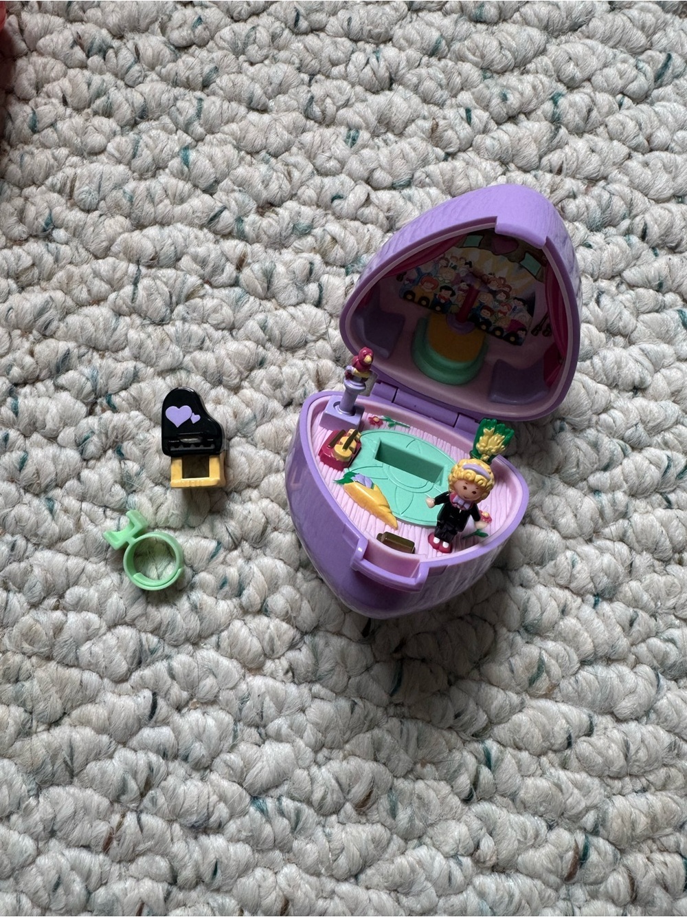 Vintage 1991 Polly Pocket Perfect Piano Recital - Picture 3 of 5